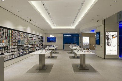 magasin samsung agencement